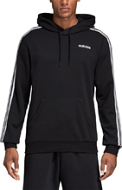 Adidas Essentials 3-Stripes ανδρικό φούτερ DU0498 μαύρο Adidas Essentials 3-Stripes ανδρικό φούτερ DU0498 μαύρο