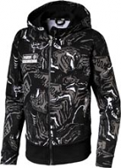 Puma παιδική ζακέτα 580403-01 ασπρόμαυρο