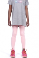 Body Action κολάν για κορίτσια 012001 L PINK