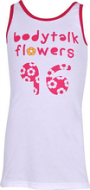 Body Talk αμάνικη μπλούζα για κορίτσια 151-704001 WHITE