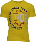 Russell παιδική μπλούζα για αγόρια RSL0914-A48 YELLOW
