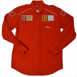 Fila ανδρικό πουκάμισο Ferrari F50426 610 06 01
