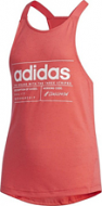 Adidas παιδικό αμάνικο μπλουζάκι FM0783 κοραλί Adidas παιδικό αμάνικο μπλουζάκι FM0783 κοραλί