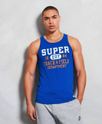Superdry ανδρική μπλούζα αμάνικη M6010454A-CNS μπλε Superdry ανδρική μπλούζα αμάνικη M6010454A-CNS μπλε