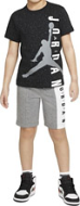 Nike Παιδικό Σετ Jordan Carbon Heather 85A602-GEH GREY/BLACK