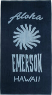 Emerson Aloha Hawaii unisex πετσέτα θαλάσσης 211.EU04.02 NAVY BLUE