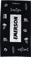 Emerson Πετσέτα Θαλάσσης 201.EU04.72 PR192 BLACK 86x160 Emerson Πετσέτα Θαλάσσης 201.EU04.72 PR192 BLACK 86x160