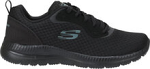 SKECHERS MESH LACE UP 12606-BBK ΜΑΥΡΑ