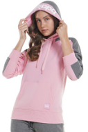 Body Action γυναικείο φούτερ 061129 Pink