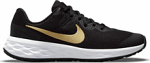 Nike Revolution 6 DD1096-002 μαύρο χρυσό