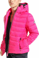 Superdry Γυναικείο Μπουφάν Fuji Puffer W5010999A-MME Hot Pink