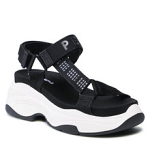 Pepe Jeans Grub Logo Γυναικεία Σανδάλια PLS90566-999 Μαύρο 