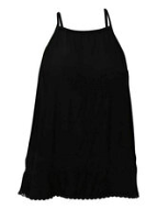 Superdry Αμάνικη Γυναικεία Μπλούζα Καλοκαιρινή W6011278A-02A Μαύρη