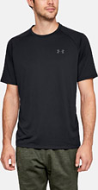 Under Armour Tech Ανδρικό T-shirt προπόνησης 1326413-001 Μαύρο 