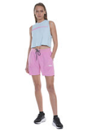 Body Action Women's Terry Shorts 031221-L.Ρink