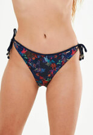 SUPERDRY TROPICAL BIKINI BOTTOM SWIMWEAR - W3010284A-6WP MIXED PRINT NAVY SUPERDRY TROPICAL BIKINI BOTTOM SWIMWEAR - W3010284A-6WP MIXED PRINT NAVY
