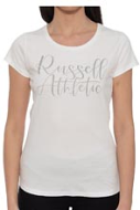 Russell Athletic Γυναικείο T-shirt  A2-109-1 001-UW Λευκό