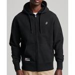 Superdry ανδρική ζακέτα M2011920A-02A BLACK