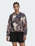 Adidas Γυναικείο Φούτερ χωρίς κουκούλα HP0789 μωβ