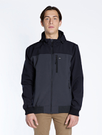 Emerson Ανδρικό Μπουφάν 222.EM11.50 D GREY - BLACK Emerson Ανδρικό Μπουφάν 222.EM11.50 D GREY - BLACK