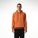 Benation ανδρικό φούτερ με κουκούλα 06302205 L BROWN