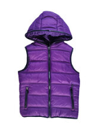 BodyTalk Παιδικό Μπουφάν Αμάνικο για Κορίτσι 1222-728523 Μωβ