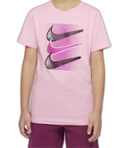 Nike παιδική μπλούζα κοντομάνικη DX9525-690 ροζ Nike παιδική μπλούζα κοντομάνικη DX9525-690 ροζ