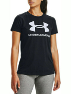 Under Armour παιδική μπλούζα κοντομάνικη 1361182-001 μαύρο