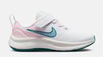 Nike Star Runner 3 DA2777-102 λευκό ροζ πετρόλ
