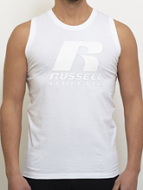 Russell ανδρική μπλούζα αμάνικη A3-072-1 UW-001 WHITE