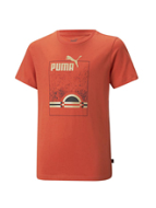 Puma Παιδικό T-shirt 673281-94 κεραμιδί