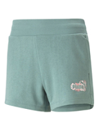 Puma γυναικείο σορτς 673693-84 τιρκουάζ