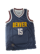Ανδρικό Jersey Denver Nuggets / Nikola Jokic Μπλε