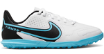 Nike Tiempo Legend 9 με Σχάρα DA1334-146 White / Black / Baltic Blue Nike Tiempo Legend 9 με Σχάρα DA1334-146 White / Black / Baltic Blue