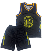 Παιδικό Σετ Golden State Warriors / Curry Μαύρο Παιδικό Σετ Golden State Warriors / Curry Μαύρο