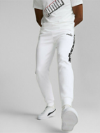 Puma Παντελόνι Φόρμας με Λάστιχο 849042-02 WHITE