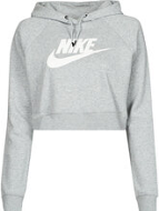 Nike Γυναικείο Φούτερ Crop CJ6327-063 Γκρι