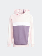 Adidas Fleece Παιδικό Φούτερ με Κουκούλα IJ8729 Ροζ 