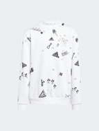 Adidas Fleece Παιδικό Φούτερ IA1575 Λευκό