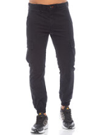 Be:Nation Ανδρικό Παντελόνι Cargo 02302308 Μαύρο