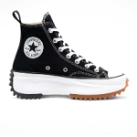Converse Run Star Hike Hi Flatforms Μποτάκια 166800C Μαύρα
