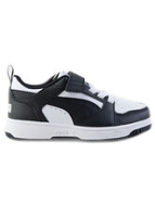 Puma Αθλητικά Παιδικά Παπούτσια Running Rebound V6 397419-01 Λευκά/Μαύρα