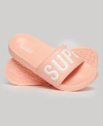Superdry Vegan Core Pool Sliders WF310222A-8DB Ροζ 