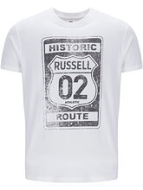 Russell Athletic Ανδρικό T-shirt Κοντομάνικο A4-047-1-001 Λευκό