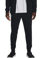Under Armour RIVAL TERRY Παντελόνι Φόρμας με Λάστιχο 1380843-001 Μαύρο