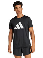 Adidas Run It Ανδρικό Αθλητικό T-shirt Κοντομάνικο IL7235 Μαύρο