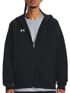 Under Armour Ανδρική Ζακέτα με Κουκούλα Rival Fleece 1379767-001 Black
