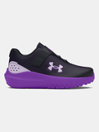 Under Armour Ginf Surge 4 AC Αθλητικά Παιδικά Παπούτσια 3027110-002 BLACK/VIOLET Under Armour Ginf Surge 4 AC Αθλητικά Παιδικά Παπούτσια 3027110-002 BLACK/VIOLET