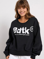 BodyTalk Γυναικείο Φούτερ 1242-905126-00100 BLACK BodyTalk Γυναικείο Φούτερ 1242-905126-00100 BLACK