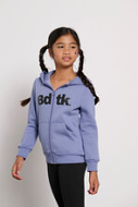 BodyTalk Παιδική Ζακέτα Fleece με Κουκούλα 1242-701022-00827 BLUEBERRY 